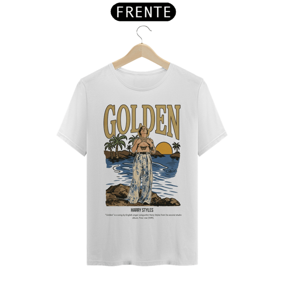 Camiseta Harry Styles Golden