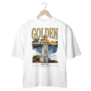 Nome do produto Camiseta Oversized Harry Styles Golden