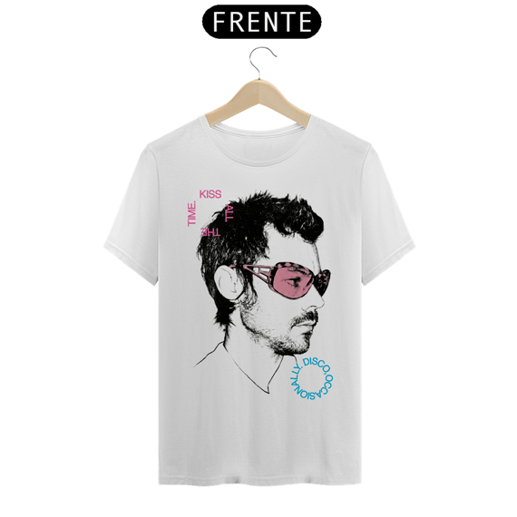 Camiseta Harry Styles Kiss All the Time. Disco, Occasionally.