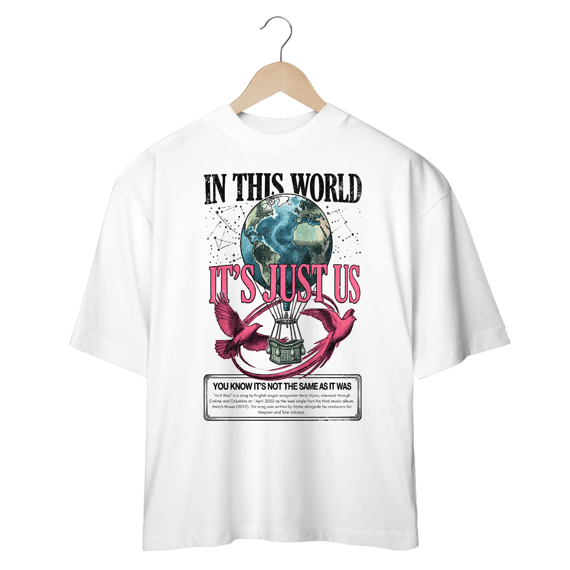 Camiseta Oversized  Harry Styles As It Was V2