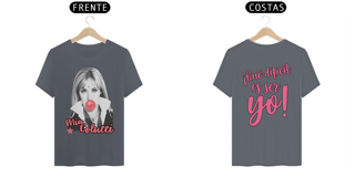 Nome do produto Camiseta Mia Colucci 2 (Estampa Frente e Costas)