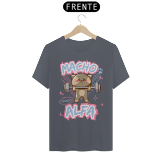 Nome do produto Camiseta Macho Alfa (Estampa Frente)