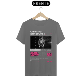 Nome do produto Camiseta Estonada Chris Brown Live in São Paulo 22.12