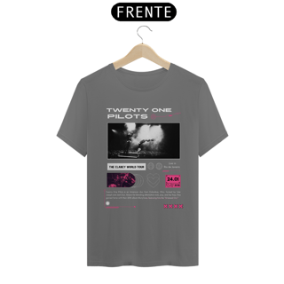 Nome do produto Camiseta Estonada Twenty One Pilots Rio de Janeiro 24.01