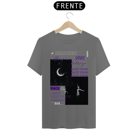 Camiseta Estonada  Olivia Rodrigo Guts Tour