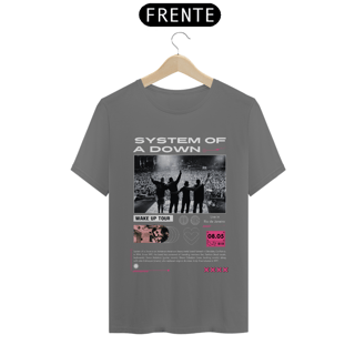 Nome do produto Camiseta Estonada System Of a Down Rio de Janeiro 08.05