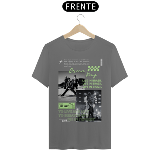 Nome do produto  Camiseta Estonada Green Day Live in Brazil