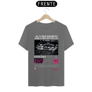 Nome do produto Camiseta Estonada Avenged Sevenfold Live in Curitiba 28.01