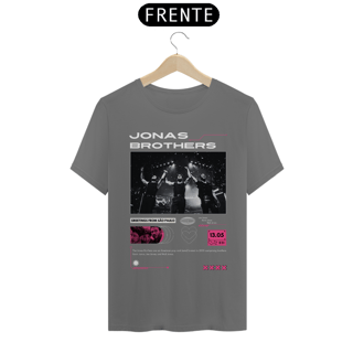 Nome do produto Camiseta Estonada Jonas Brothers Greetings From São Paulo 13.05