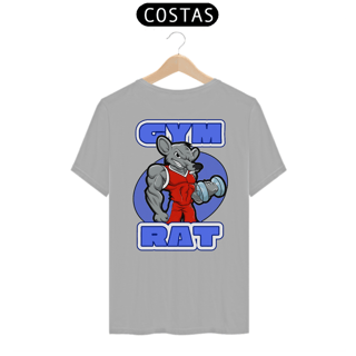 Nome do produto Camiseta Gym Rat (Estampa Costas)