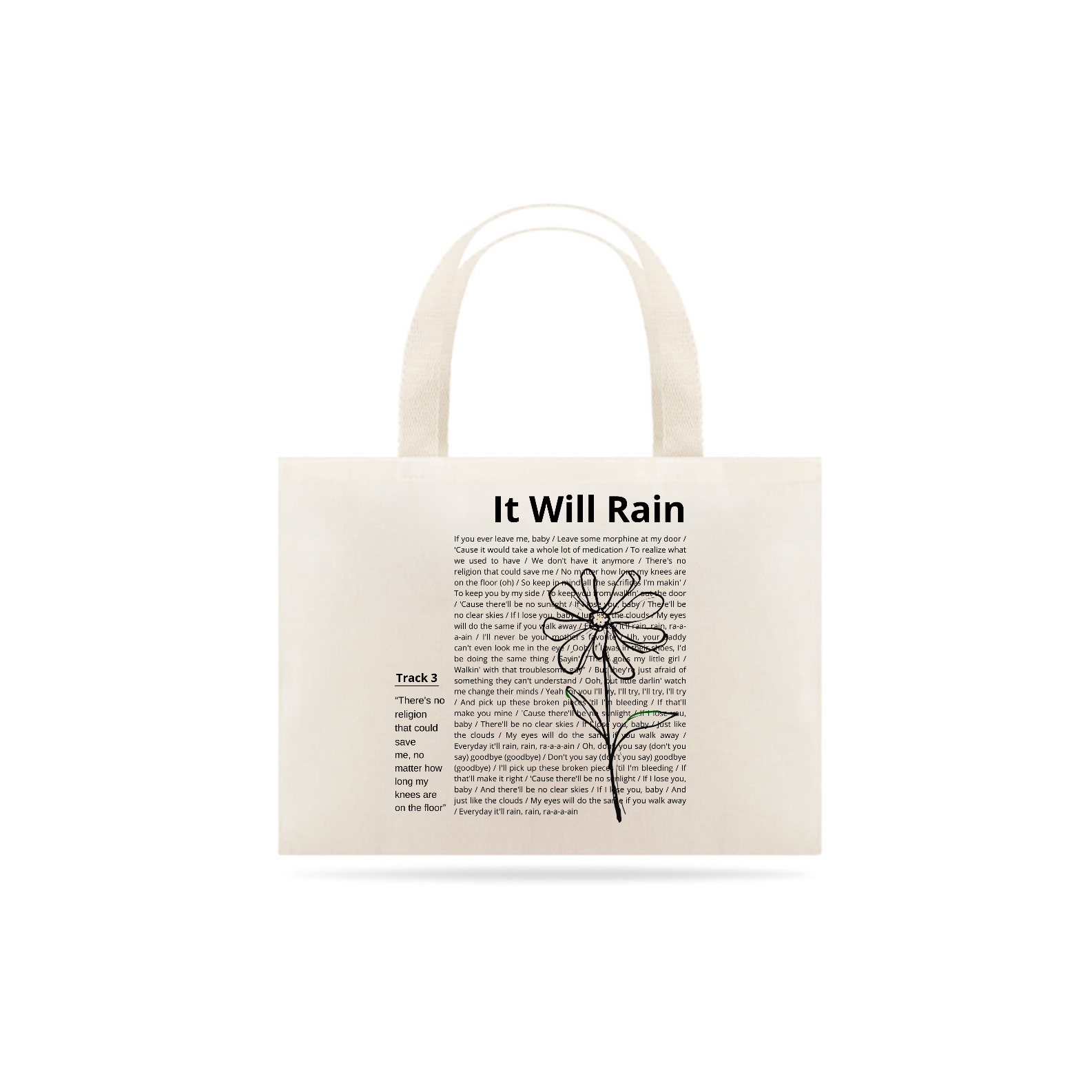 Ecobag Bruno Mars It Will Rain