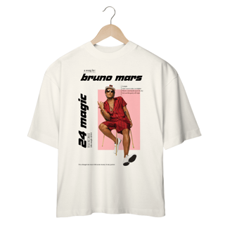 Nome do produto Camiseta Oversized Bruno Mars 24k Magic