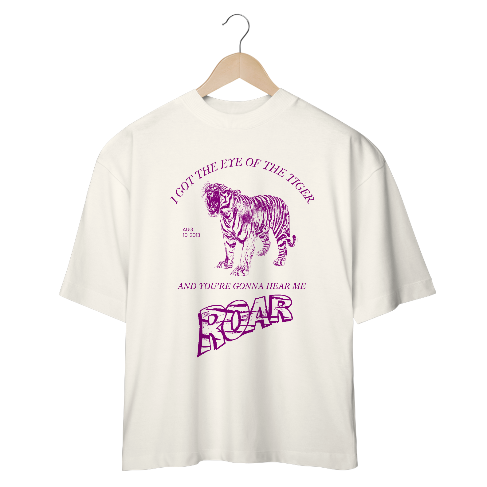 Camiseta Oversized Katy Perry ROAR