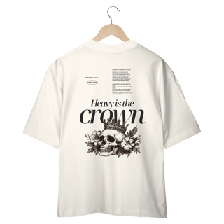 Nome do produto Camiseta Oversized Linkin Park Heavy is The Crown (Estampa nas Costas)