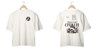 Nome do produto Camiseta Oversized Linkin Park Heavy is The Crown (Frente & Costas)
