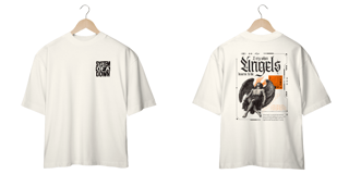 Nome do produto Camiseta Oversized System of a Down Chop Suey! (Estampa Frente e Costas)
