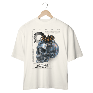 Nome do produto Camiseta Oversized Avenged Sevenfold Afterlife (Branca e Off White)