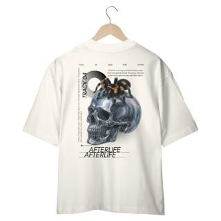 Nome do produto Camiseta Oversized Avenged Sevenfold Afterlife (Estampa nas Costas, Branca e Off White)