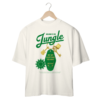 Nome do produto Camiseta Oversized Guns N' Roses Welcome to the Jungle