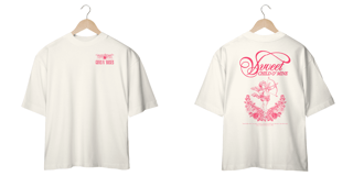 Nome do produto Camiseta Oversized Guns N' Roses Sweet Child O' Mine (Estampa Frente e Costas)