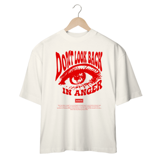 Nome do produto Camiseta Oversized Oasis Don't Look Back in Anger