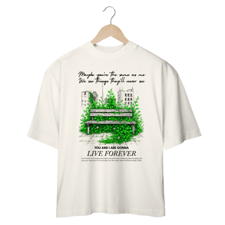 Nome do produto Camiseta Oversized Oasis Live Forever