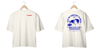 Nome do produto Camiseta Oversized Limp Bizkit Break Stuff (Estampa Frente e Costas)