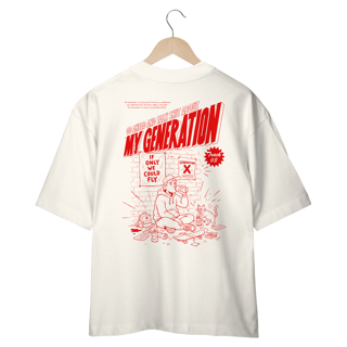 Nome do produto Camiseta Oversized Limp Bizkit My Generation (Estampa nas Costas)