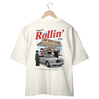 Nome do produto Camiseta Oversized Limp Bizkit Rollin' (Estampa nas Costas)