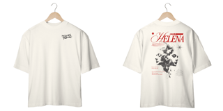 Nome do produto Camiseta Oversized My Chemical Romance Helena (Estampa Frente & Costas)