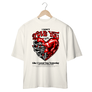 Nome do produto Camiseta Oversized My Chemical Romance I Don't love You