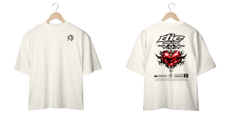 Nome do produto Camiseta Oversized The Weeknd Die For You (Estampa Frente e Costas)
