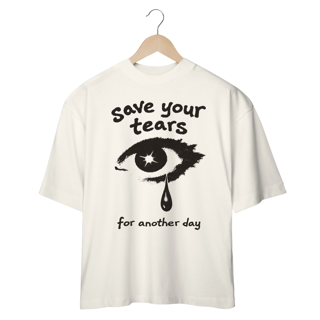 Nome do produto Camiseta Oversized The Weeknd Save Your Tears