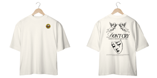 Nome do produto Camiseta Oversized Guns N' Roses Don't Cry (Estampa Frente e Costas)
