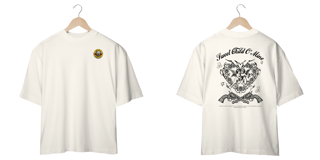 Nome do produto Camiseta Oversized Guns N' Roses Sweet Child O' Mine V2 (Estampa Frente e Costas)