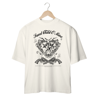 Nome do produto Camiseta Oversized Guns N' Roses Sweet Child O' Mine V2 