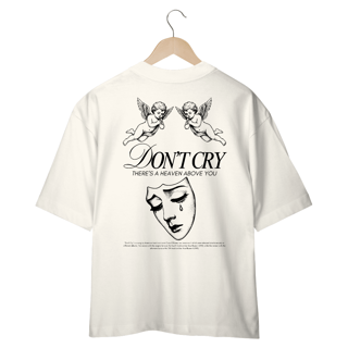 Nome do produto Camiseta Oversized Guns N' Roses Don't Cry  (Estampa nas Costas)