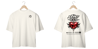 Nome do produto Camiseta Oversized The Weeknd Die For You (Estampa Frente & Costas)
