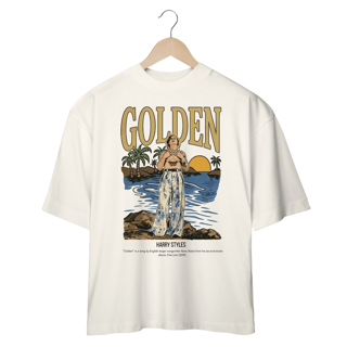 Nome do produto Camiseta Oversized Harry Styles Golden
