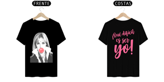 Nome do produto Camiseta Mia Colucci (Estampa Frente e Costas)
