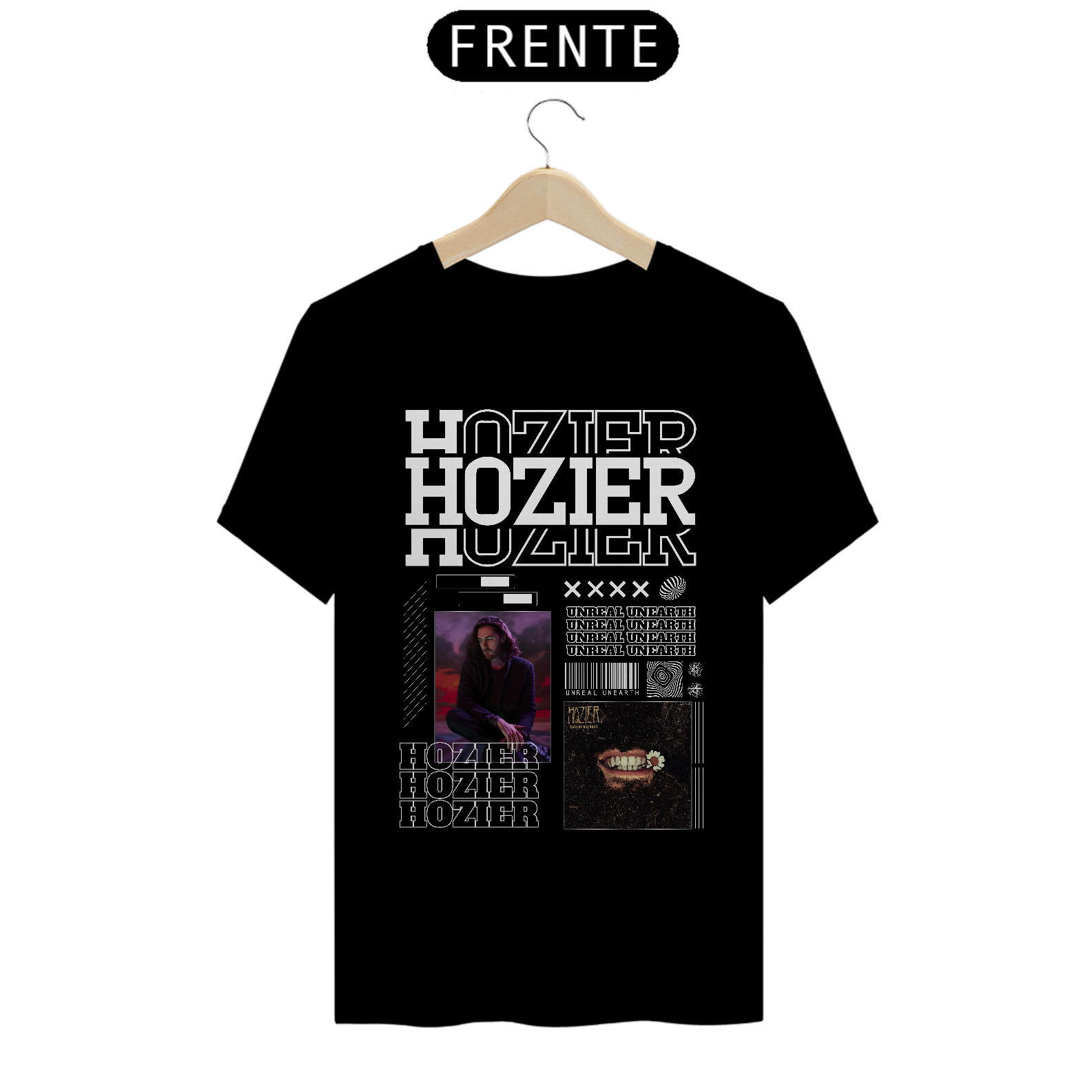 Camiseta Hozier Unreal Unearth 2