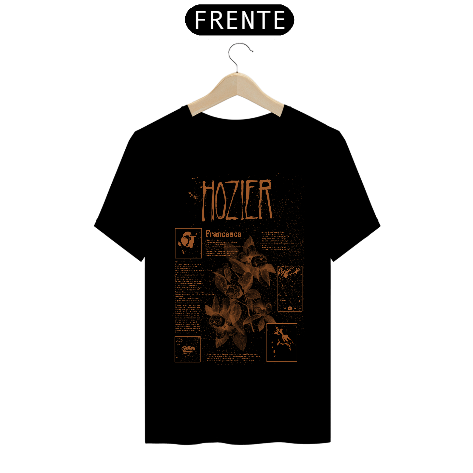 Camiseta Hozier Francesca