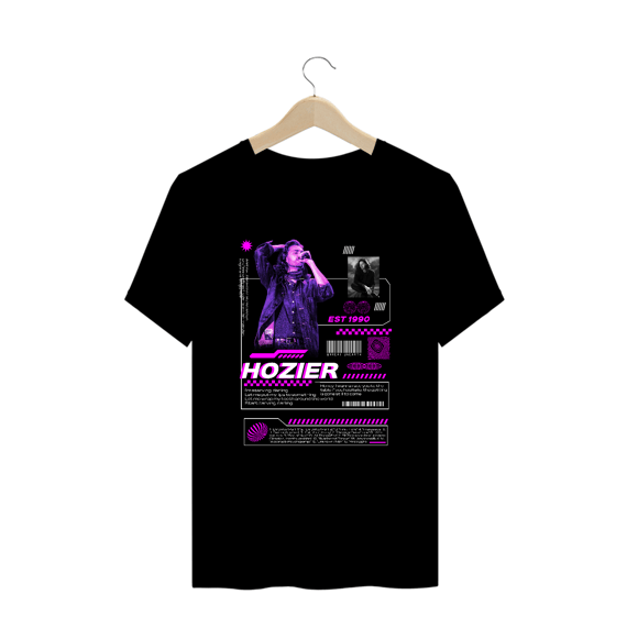 Camiseta Plus Size Hozier Unreal Unearth