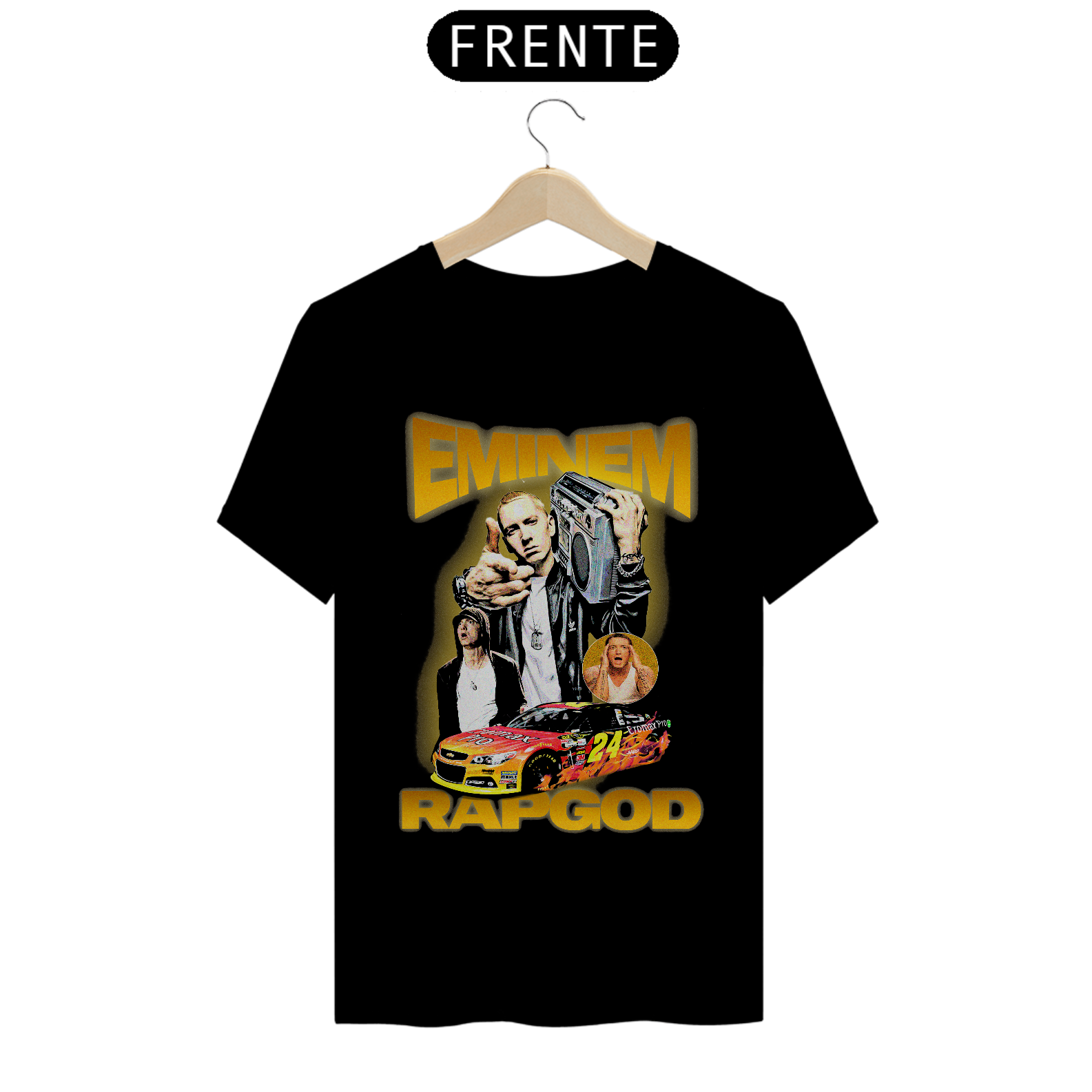 Camiseta Eminem Rap God