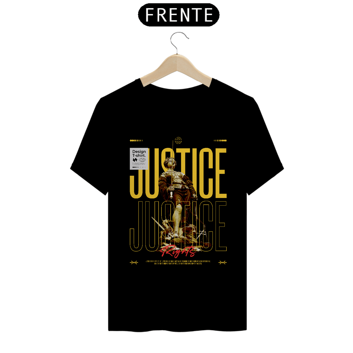 Nome do produto: Camiseta Justice