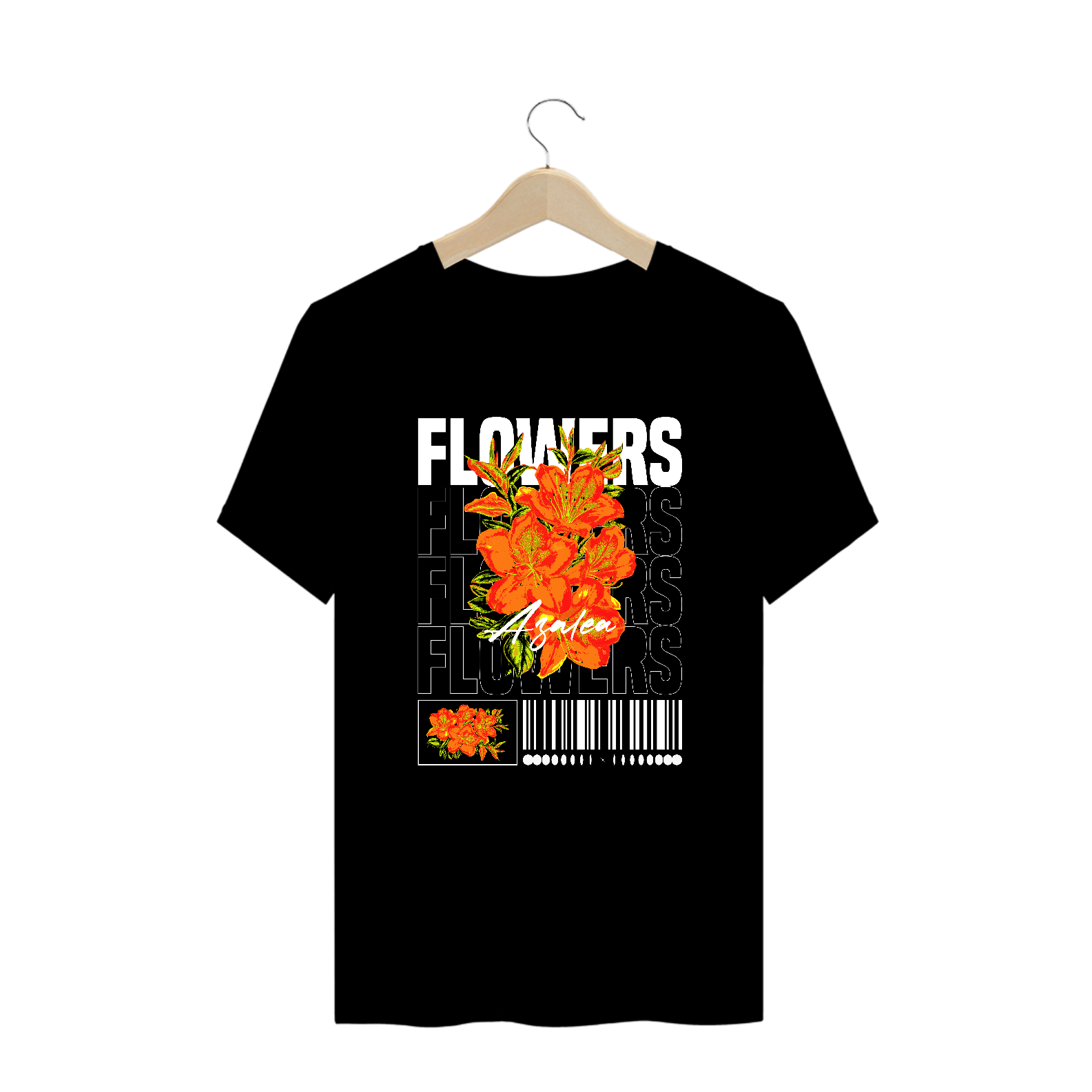 Camiseta Plus Size Flowers