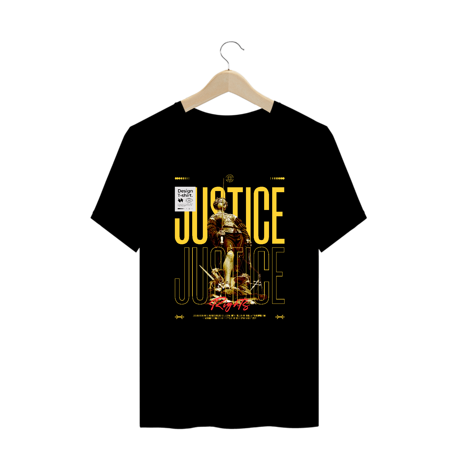 Camiseta Plus Size Justice