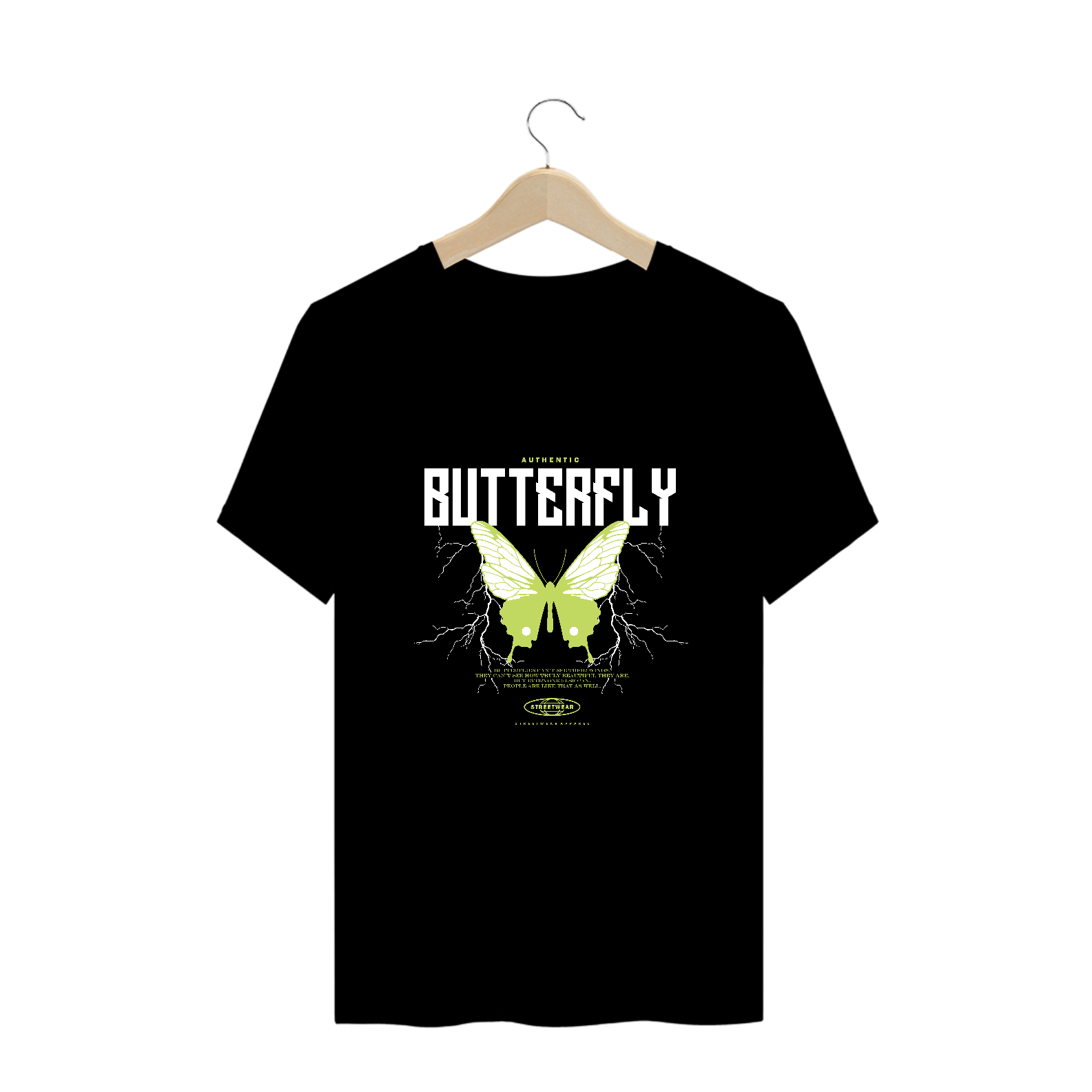 Camiseta Plus Size Butterfly