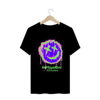 Nome do produto Camiseta Plus Size Happy Nation