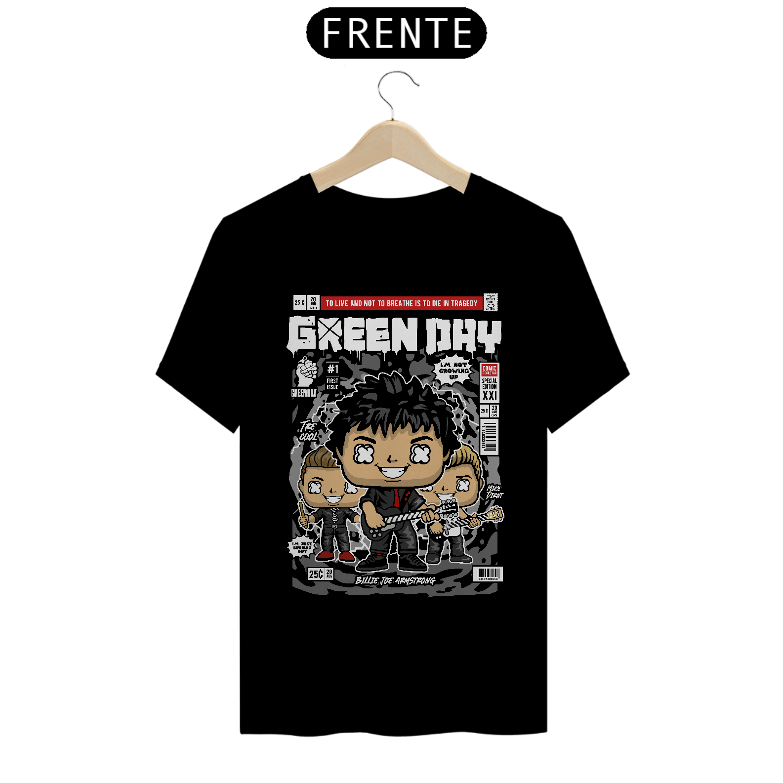 Camiseta Funko Pop Green Day